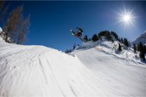 Weitere Eindrücke aus dem Snowpark im Skigebiet Obertauern. • © Tourismusverband Obertauern