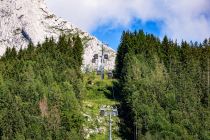 Die Streckenlänge beträgt bei der ersten Sektion über 1.800 Metern, die zweite ist noch einmal 1.362 Meter lang. • © alpintreff.de - Christian Schön