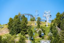 Die Panoramabahn hat eine Länge von 650 Metern. Von oben kannst Du mit dem Alpine Coaster hinunterfahren.  • © alpintreff.de - Silke Schön