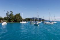 Türkisblaues Wasser am Attersee - Das Wasser schimmert im Sommer türkis. • © alpintreff.de - Christian Schön