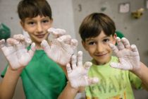 DAV-Kletterzentrum - Bischofswiesen - Auch für Kinder sind passende Routen dabei. • © DAV Kletterzentrum Bischofswiesen