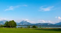 Hopfensee - Blauer Himmel, grüne Wiesen... ein Urlaubstraum.  • © alpintreff.de - Christian Schön