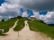 Noch ein Blick zurück - Und als letztes nochmal ein Blick zurück in die Bergwelt. • © alpintreff.de / christian schön