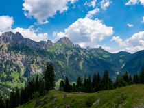 Ausblick vom Gasthof Krinnenalpe • © alpintreff.de / christian schön