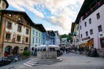 Berchtesgaden - Am Marktbrunnen in Berchtesgaden. • © alpintreff.de - Christian Schön