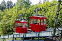 Die urige Obersalzbergbahn bringt Dich rauf und runter, wenn Du möchtest. • © alpintreff.de - Christian Schön