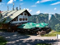 Für Erfrischung oder Stärkung sorgt das Gasthaus zum oberen Horn. • © alpintreff.de / christian Schön