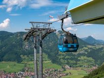 Lässt Bikerherzen höherschlagen: Die Hornbahn in Bad Hindelang und der mit der Bahn verbundene Bikepark • © alpintreff.de / christian Schön