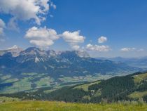 So sieht der Blick auf den Kaiser übrigens aus. • © alpintreff.de / christian schön