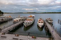 Locationwechsel: Der größte Hafen am Chiemsee in Felden. HIer vom Aussichtsturm. • © alpintreff.de / christian Schön