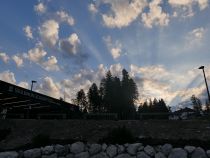 Bayerische Zugspitz-Seilbahn - Herrlicher Sonnenaufgang. • © alpintreff.de / christian Schön