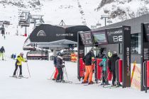 Flimjochbahn in Ischgl - seit 2016 - Im Jahr 2016 übrigens ersetzte die heutige 8er Sesselbahn die 4er Sesselbahn Flimjoch auf gleicher Strecke. • © TVB Paznaun - Ischgl