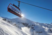 Gampenbahn in Ischgl - Bubbles und Sitzheizung - Selbstverständlich verfügt die Gampenbahn über Sitzheizung, Bubbles und auch über Einzelsitze mit 520 mm Breite. • © TVB Paznaun - Ischgl