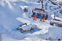 Auf der Strecke mit Blick auf die Gampenalpe. • © TVB Paznaun - Ischgl