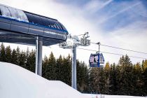 Neu in der Seiaon 2022/2023 ist die Gondelbahn Greben10 im Skigebiet Grebenzen. Die Gondel ist Zubringerbahn und steigert den Komfort im Skigebiet immens. • © Mediahome Werbeagentur