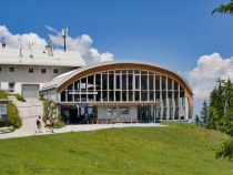 Kreuzeckbahn Garmisch-Partenkirchen - Die Bergstation. • © alpintreff.de / christian Schön