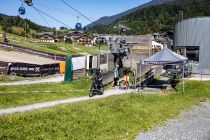 The EPIC Bikepark - Leogang - Bilder - Der Riederfeldlift wird im Winter ebenfalls als Schlepplift genutzt. • © alpintreff.de - Christian Schön