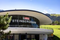 Im Jahr 2014 wurde die Steinbergbahn als zusätzlicher Zubringer in den stetig wachsenden Skizirkus Saalbach Hinterglemm Leogang Fieberbrunn gebaut.  • © alpintreff.de - Christian Schön