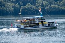 Auf dem Millstätter See verkehren zwei Ausflugsboote. • © alpintreff.de / christian Schön