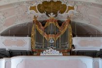 In der Pfarrkirche Mittenwald, Orgel • © alpintreff.de / christian Schön