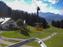 Blick von der Station Seealpe talwärts • © alpintreff.de / christian Schön