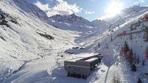 Die neue Velilleckbahn in Ischgl - Die Talstation liegt abseits der Hauptrouten. • © TVB Paznaun - Ischgl