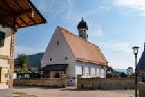 Ortskirche von Wallgau • © alpintreff.de / christian Schön