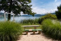 Der Wörthersee - Und zwischen den Privatstränden immer wieder malerische Fleckchen. • © alpintreff.de / christian Schön