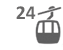 Dreiseil-Umlaufbahn (3S-Bahn), 24 Personen pro Kabine
