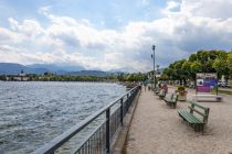 Die Esplanade in Gmunden liegt am Traunsee. • © alpintreff.de - Christian Schön