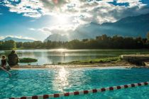 Das kann man aushalten am Baggersee! • © Innsbruck Tourismus / Helga Andreatta