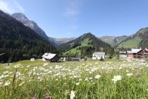 Baad am Ende des Kleinwalsertales. • © Kleinwalsertal Tourismus, Frank Drechsel