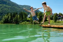 Sommerspaß am Weißensee in Füssen.  • © Füssen Tourismus und Marketing / Andreas Hub