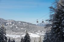 Die Kanzelwandbahn im Winter. • © Oberstdorf Kleinwalsertal Bergbahnen