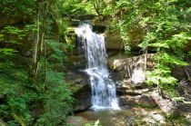 Der Hasenreuter Wasserfall in Scheidegg. • © Scheidegg-Tourismus