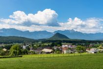 Ortsansicht von Schiefling. • © Franz Gerdl / Wörthersee Tourismus