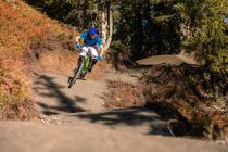 Unterwegs im Bikepark Schladming. • © Schladming-Dachstein.at / Roland Haschka