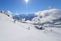 Skifahren im Skigebiet Serfaus-Fiss-Ladis. • © Fisser Bergbahnen, Sepp Mallaun