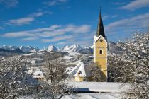 Blick vom Pfarrhof in Windischgarsten gegen die Priel-Gruppe. • © Urlaubsregion Pyhrn-Priel