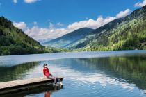 Entschleunigung am Afritzer See...Dafür ist der Slow Trail perfekt geeignet. • © Region Villach Tourismus GmbH, Fotograf: Eric Berger