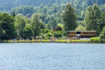 Das Strandbad Friessner am Südufer des Afritzer Sees in Kärnten. • © alpintreff.de - Christian Schön