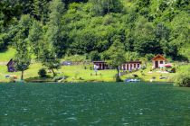 Das Strandbad am Nordufer des Afritzer Sees in Kärnten. • © alpintreff.de - Christian Schön