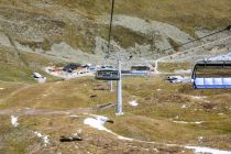 Alp Trider Sattelbahn mit Blick auf Alp Trida • © alpintreff.de / christian schön