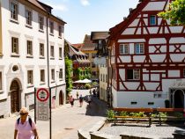 Blick in die obere Altstadt von Meersburg am Bodensee • © alpintreff.de / christian schön