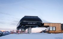 Bergstation der neuen Aussichtsbergbahn  © Leitner Ropeways