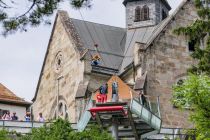 Los geht´s mit der Zipline in Bad Gastein. • © alpintreff.de - Christian Schön