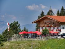 Berggasthof Tenn an der Mittelstation der Salvenbahnen • © alpintreff.de / christian schön