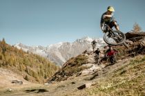 Unterwegs auf Bartigs Bödele Trail in Sölden. • © Ötztal Tourismus, Rudi Wyhlidal