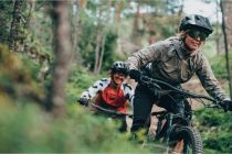 Unterwegs auf dem Naturtrail Kleble Alm Trail. • © Ötztal Tourismus, Christoph Bayer