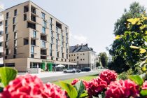 Das Hotel harry´s home in Bischofshofen. © harry’s home hotels & apartments/Daniel Zangerl Das Hotel harry´s home in Bischofshofen. © harry’s home hotels & apartments/Daniel Zangerl